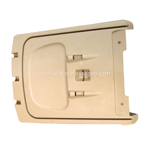 Plastic injection mold for automotive door panel